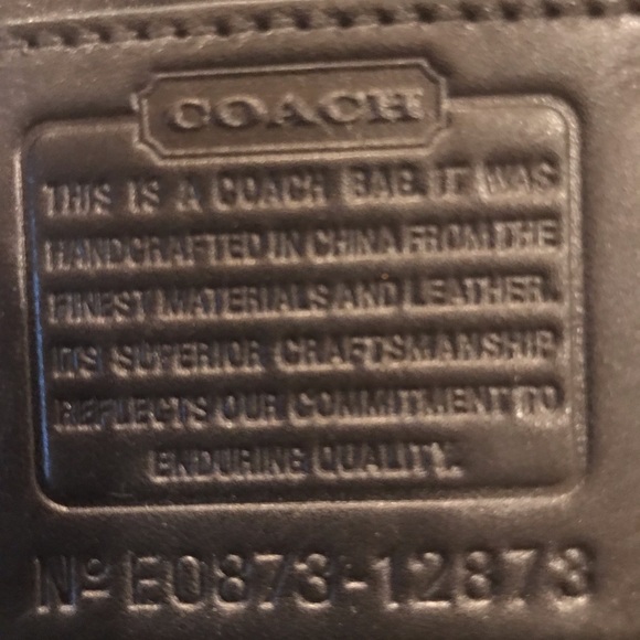 Authentic Coach purse - Picture 4 of 4